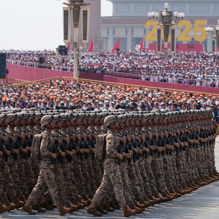 China’s Military Spectacle